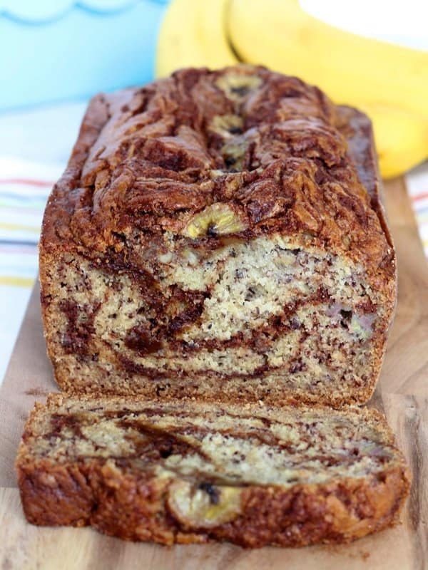 Eliza's Cinnamon Swirled Banana Bread