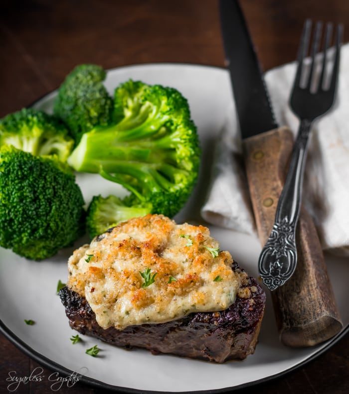 Eliza's Parmesan Crusted Steak