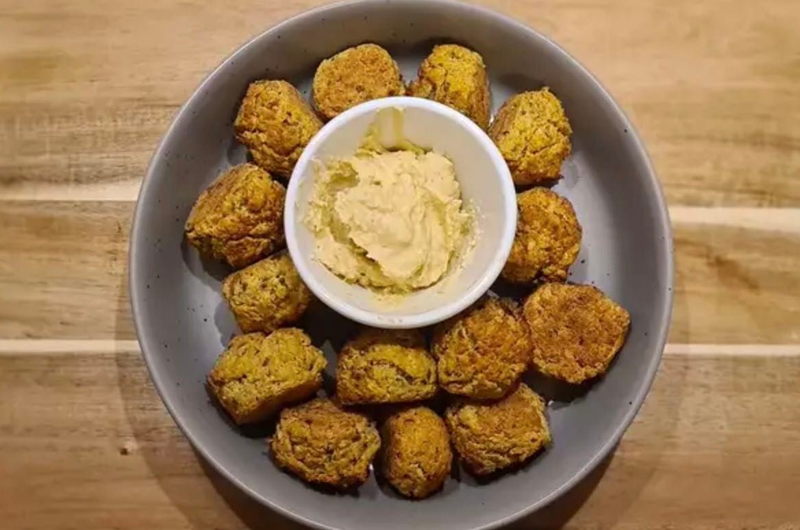 Falafel with Canned Chickpeas
