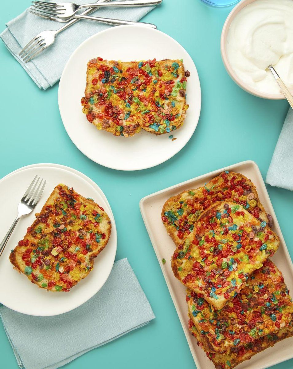 Brittany's Fruity Pebble French Toast