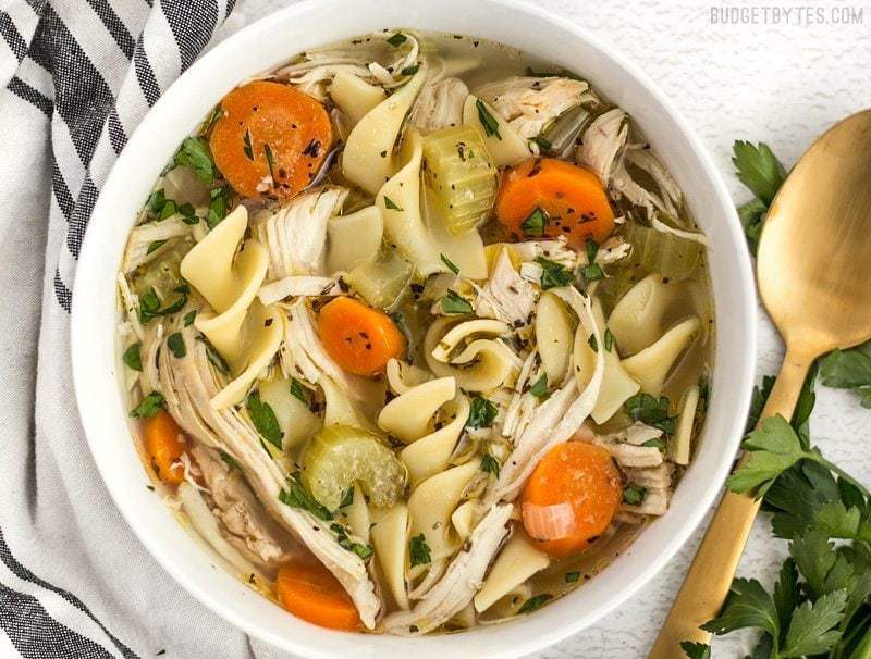 Homemade Chicken Noodle Soup