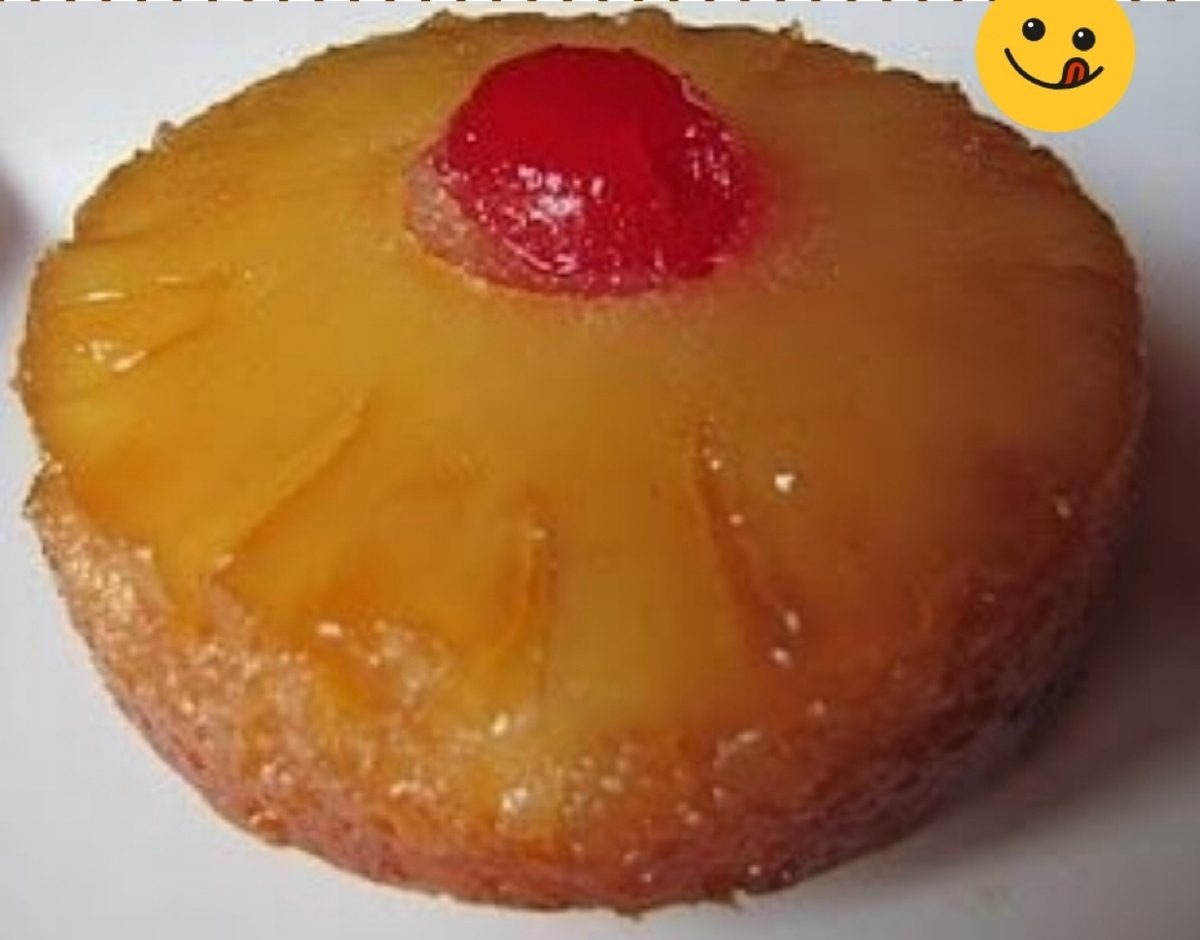 Mini Pineapple Upside-Down Cupcakes