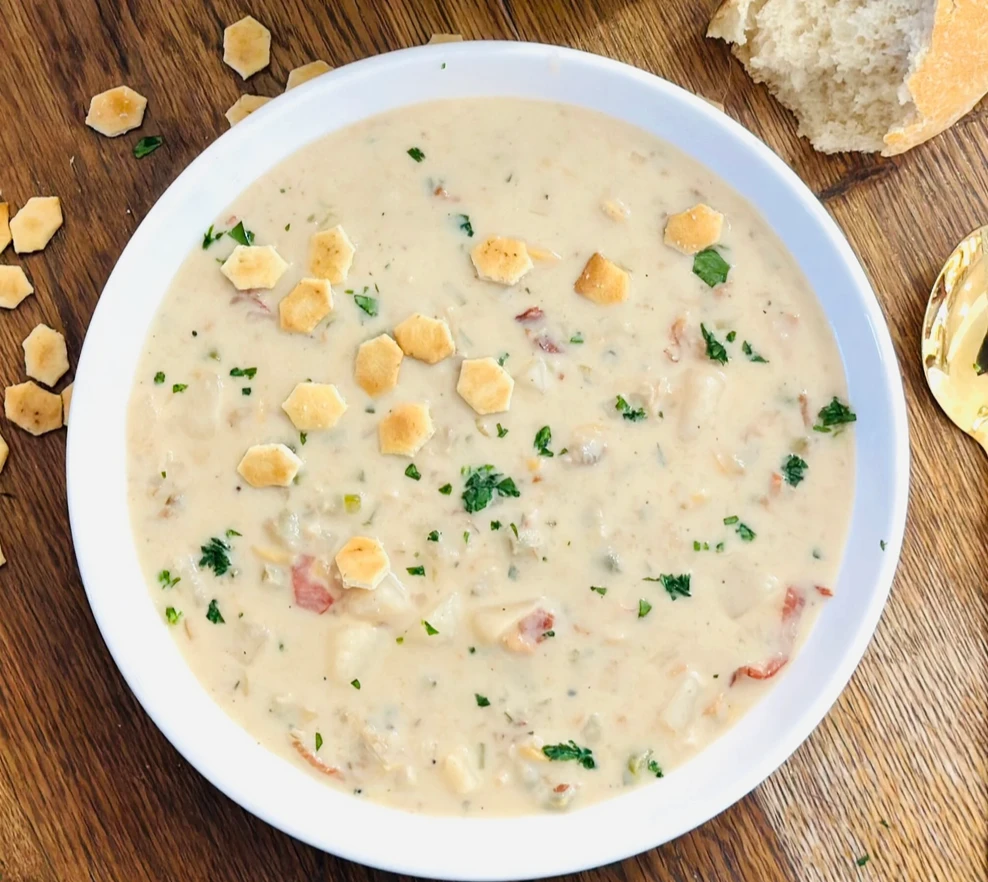 New England Clam Chowder for Two