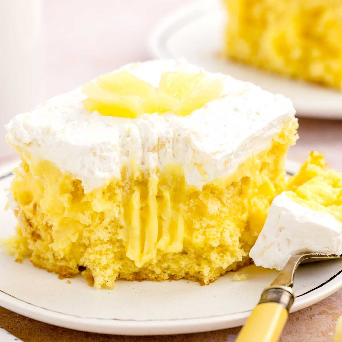 Pineapple Poke Cake