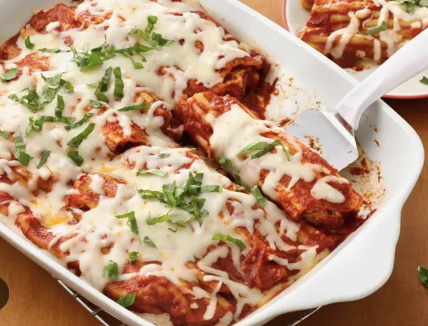 Super-Easy Chicken Manicotti