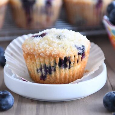 The Very Best Blueberry Muffins